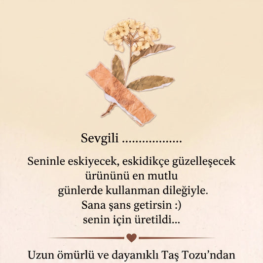 🎁 İsimli Özel Not (HEDİYE)