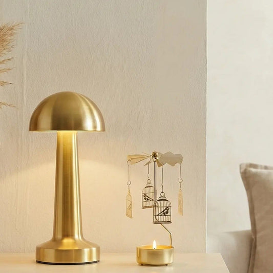 Isı İle Dönen Metal Mumluk –  Kuş Kafesi Modeli