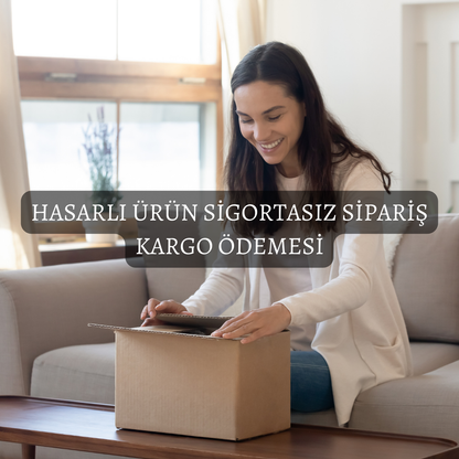 Tütsülen™ Sigortasız Kargo Kırılan Ürün Yeniden Gönderim Kargo Ödemesi